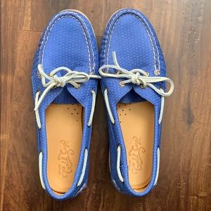 Sperry Top Sider Gold Cup Blue boat shoes